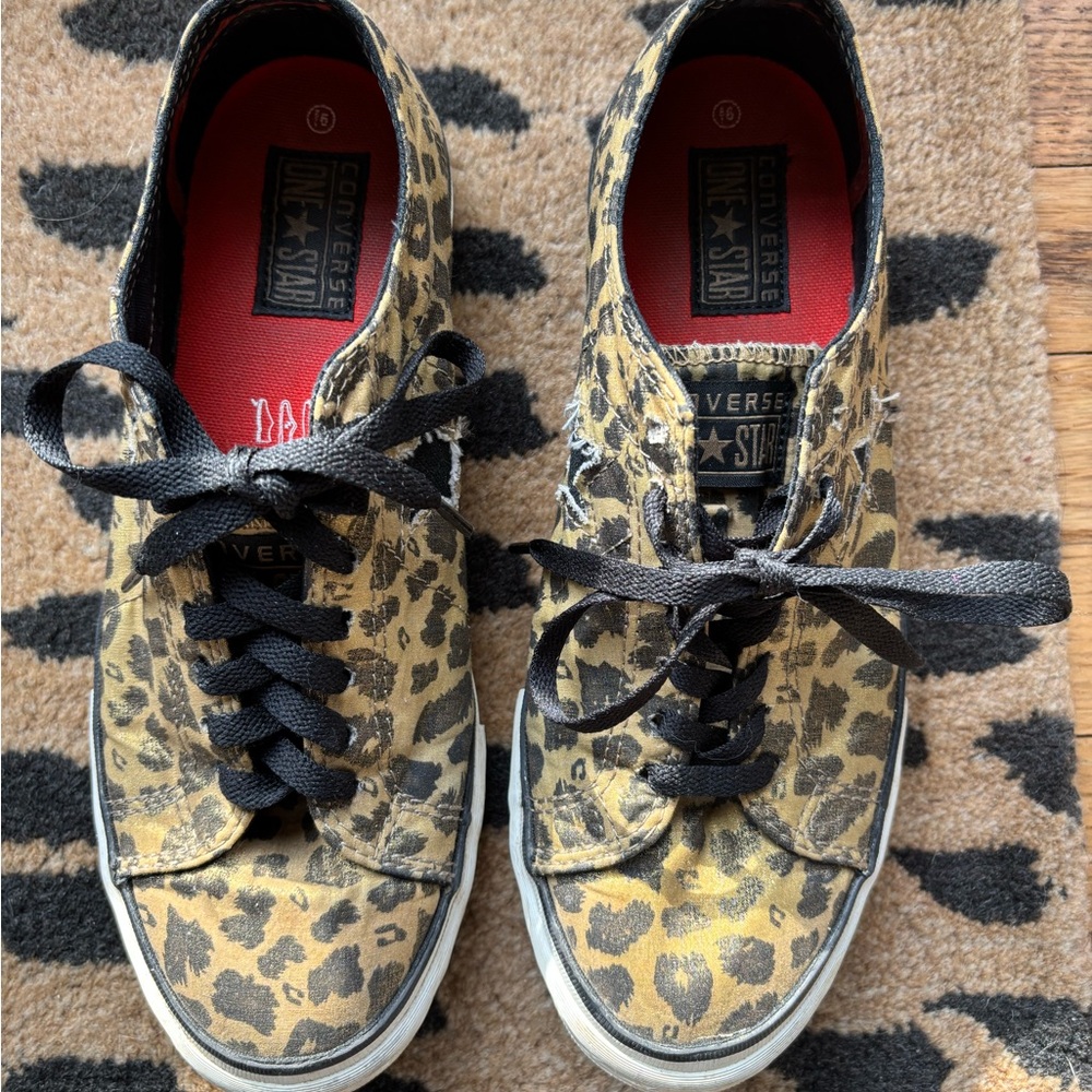 Converse Leopard Print Women's Shoes